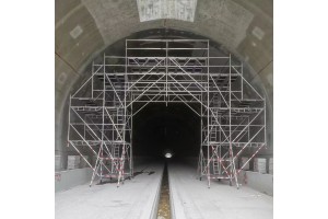 铝合金轨道架 隧道缺陷台车 盘扣连接 永不下坠 厂家供应